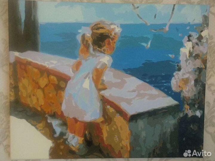 Картина на холсте. Акриловые краски