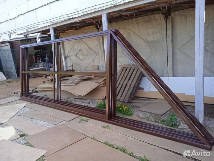 Каркас откатных ворот