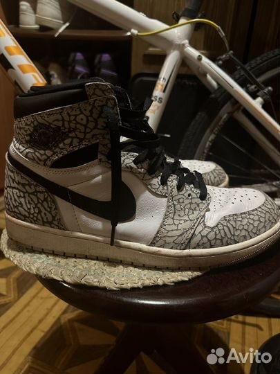 Кроссовки Nike Air jordan 1 Elephant