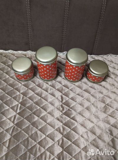 Набор банок для крупы СССР