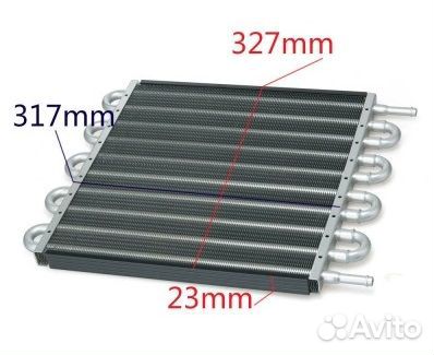 Маслокулер - радиатор автомата 10 рядов