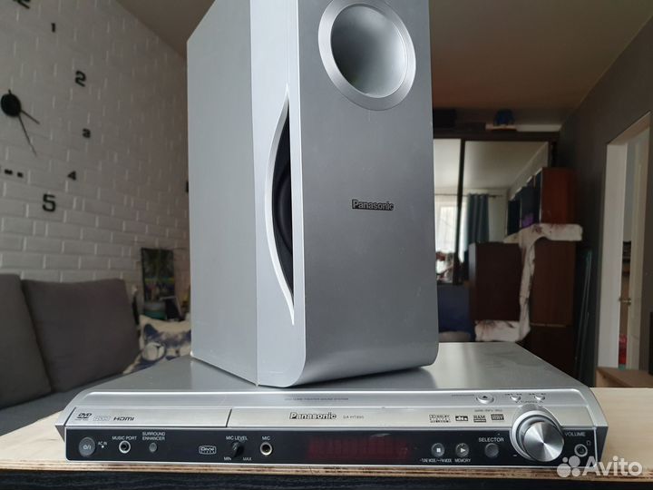 Домашний кинотеатр pioneer & jvc 5.1