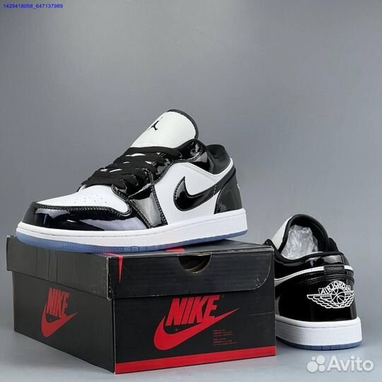 Кроссовки Nike Jordan 1 Low Concord (Арт.31216)