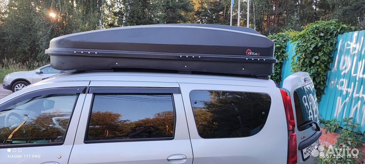 Автобокс на крышу 1100 литров новый