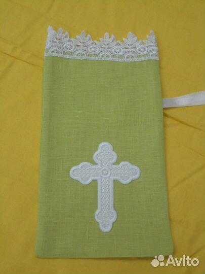 Крестильный комплект ручной работы, новый