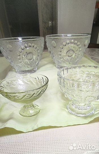 Вазочки для варенья, джемов, мороженого.СССР