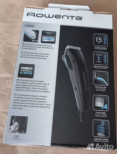 Машинка для стрижки Rowenta Logic TN1700 новая