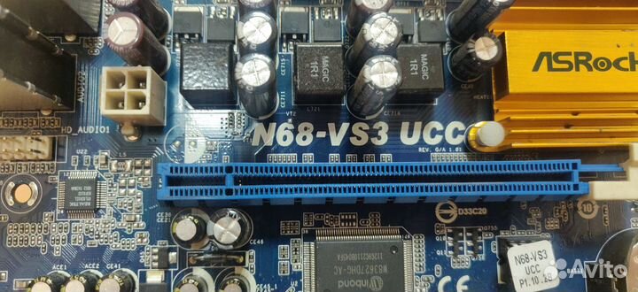 Мат. плата ASRock N68-VS3 UCC/AM3/mATX/DDR3