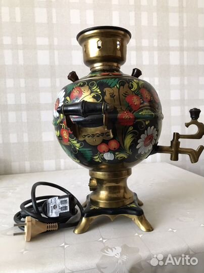 Самовар электрический расписной