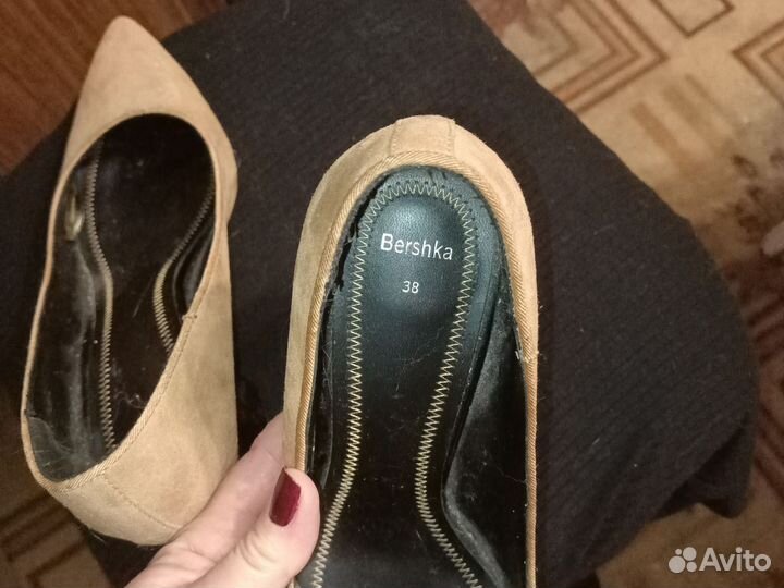 Туфли женские 37 размер бежевые