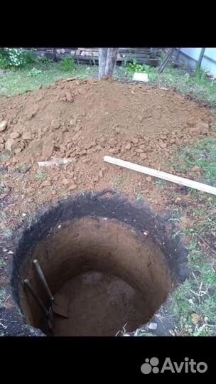 Чистка колодцев, копка канализации, водопровода