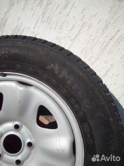 Колесо r15 205/65/15 зима