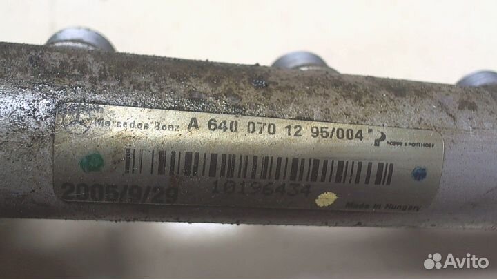 Рампа топливная Mercedes A W169, 2005