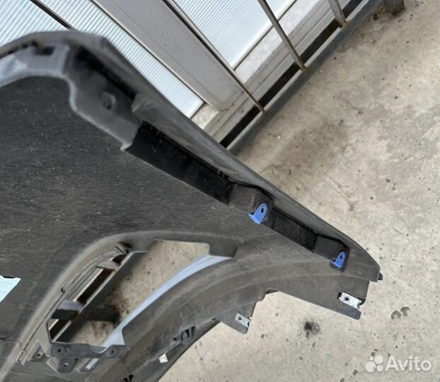 Бампер передний на Chevtolet Cruze