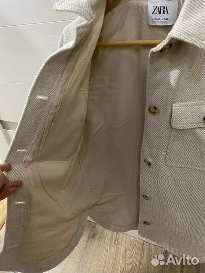 Пальто рубашка zara