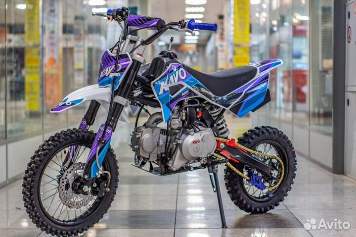 Мотоцикл kayo mini YX125EM pitbike Витрина