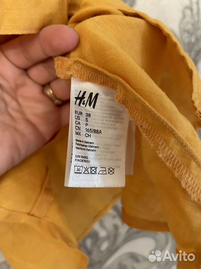 Топ h&m лён 100%