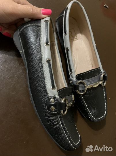 Мокасины женские натуральная кожа