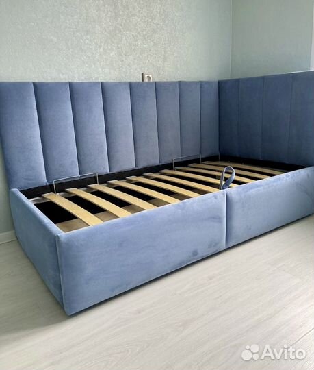 Детская мягкая кровать диванчик 