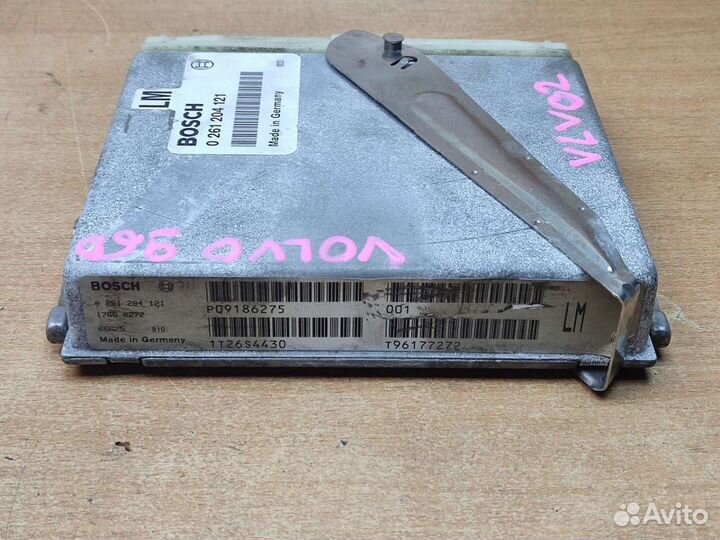 Блок управления двигателем, Volvo 960