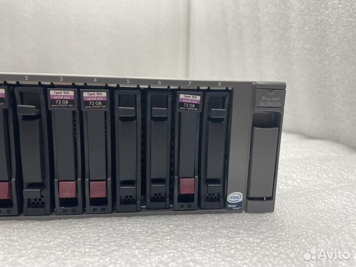 Сервер HP Proliant DL380 Gen5 458562-421 8xSFF