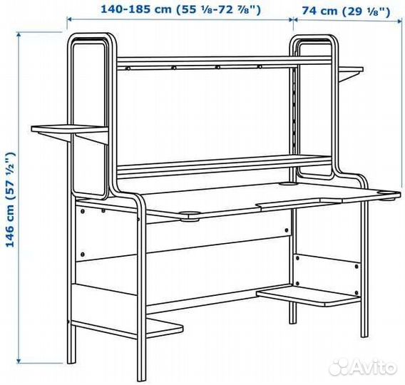 Компьютерный стол IKEA