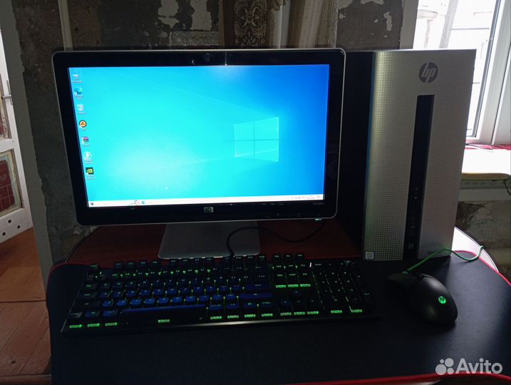 Игровой компьютер HP pavilion 550