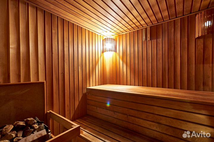 Сауна с бассейном 