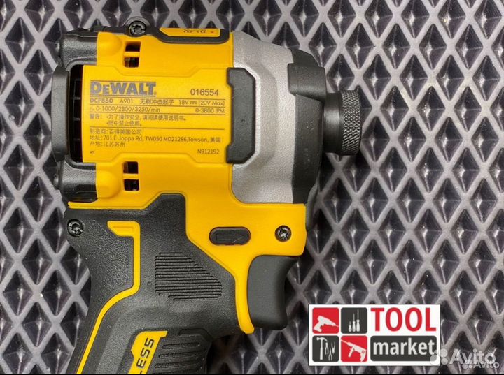 Импульсный шуруповерт dewalt 20 B XR DCF85ON