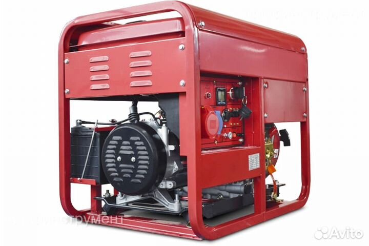 Дизельный генератор 6,5 кВт Redvolt EPD7500EA3