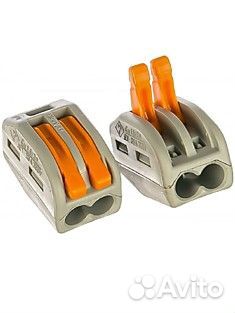 Многораз двухпровод клемма с рычагами 0,08-2,5мм