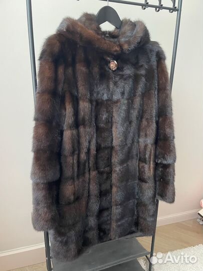 Шуба норковая поперечка 42 44