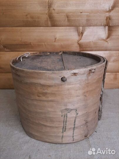 Короб Лубяной С Крышкой для Хранения Муки 19в 1