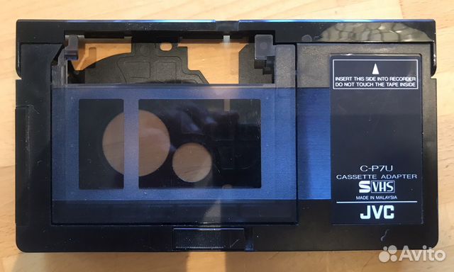 Адаптер для кассет mini-VHS и S-VHS JVC C-P7U купить в Москве ...