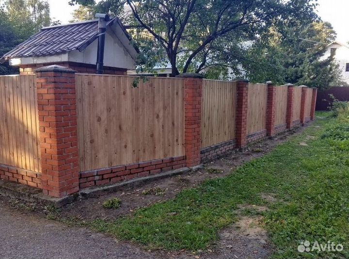 Оцинкованный забор