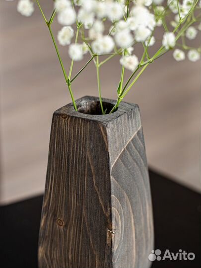 Ваза интерьерная для цветов и сухоцветов