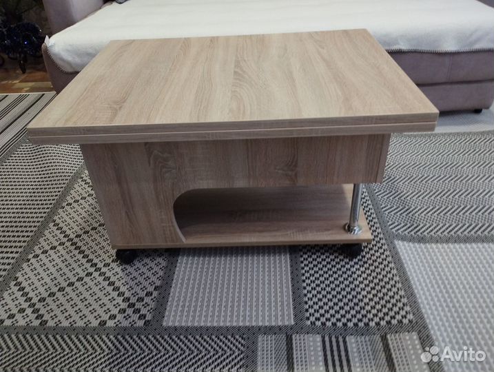 Стол трансформер журнальный обеденный