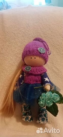 Интерьерная кукла ручной работы