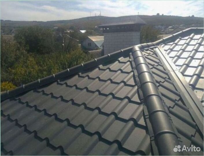 Кровля металлочерепица
