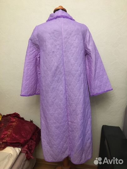 Халат стеганый, новый,этикетка, винтаж