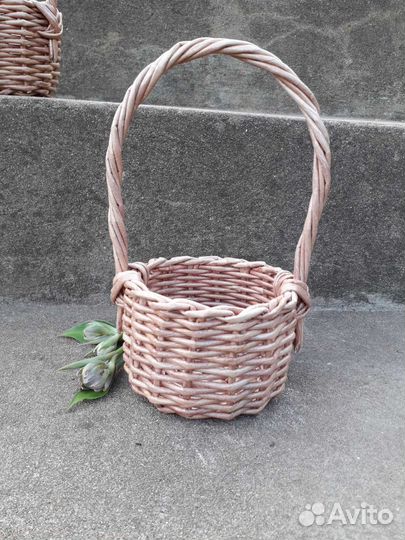 Корзина плетеная маленькая