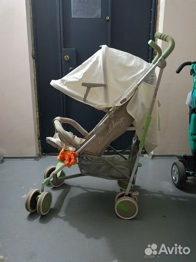 Прогулочная коляска трость happy baby