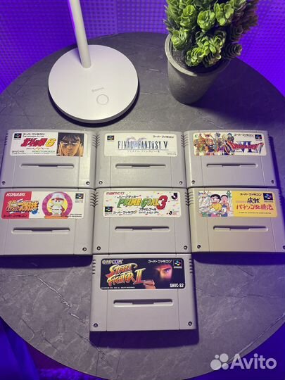 Картриджи для Super Famicom (snes)