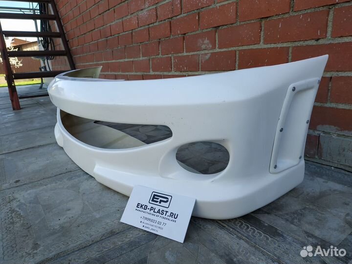 Передний бампер WRC Style на Peugeot 206