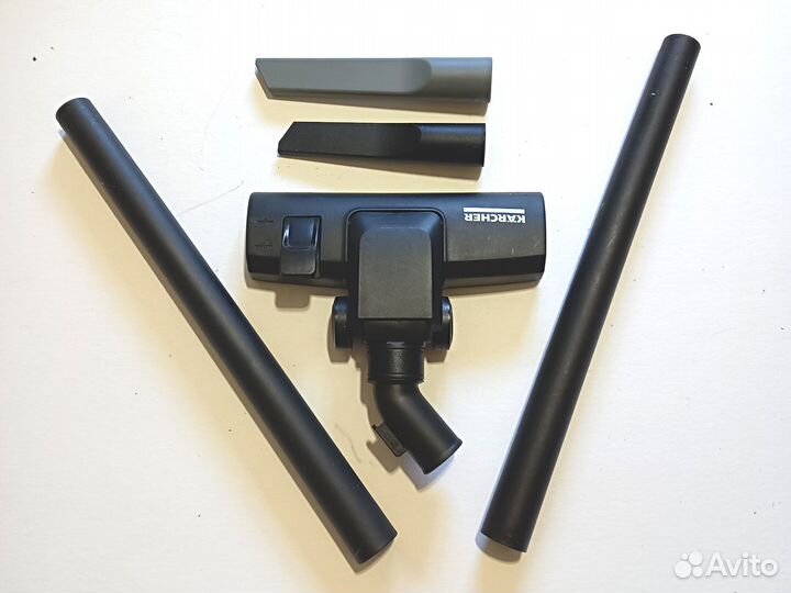 Шланг Karcher WD2 Plus и пять предметов