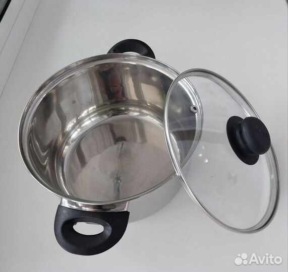 Кастрюля из нержавейки 3 литра