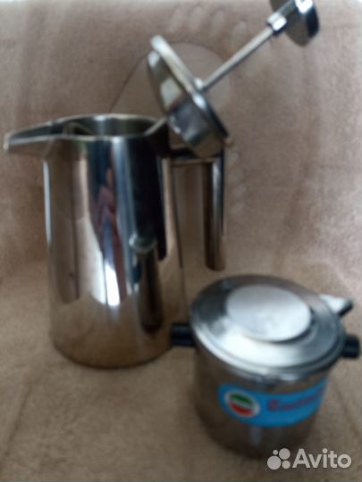 Кофейный набор из мельхиора