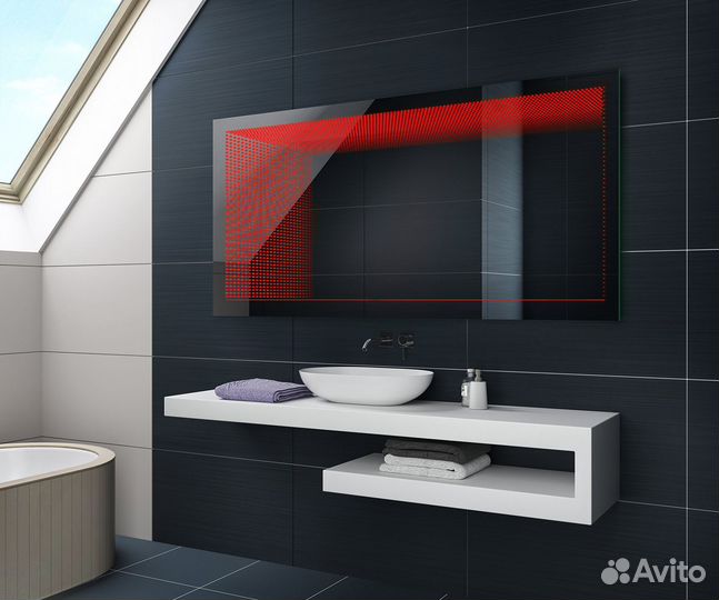 Зеркало 3D с подсветкой