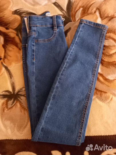 Джинсы чёрные женские 48 размер новые