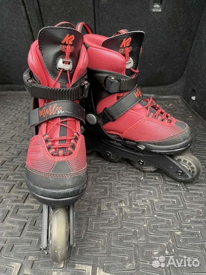 Роликовые коньки детские раздвижные